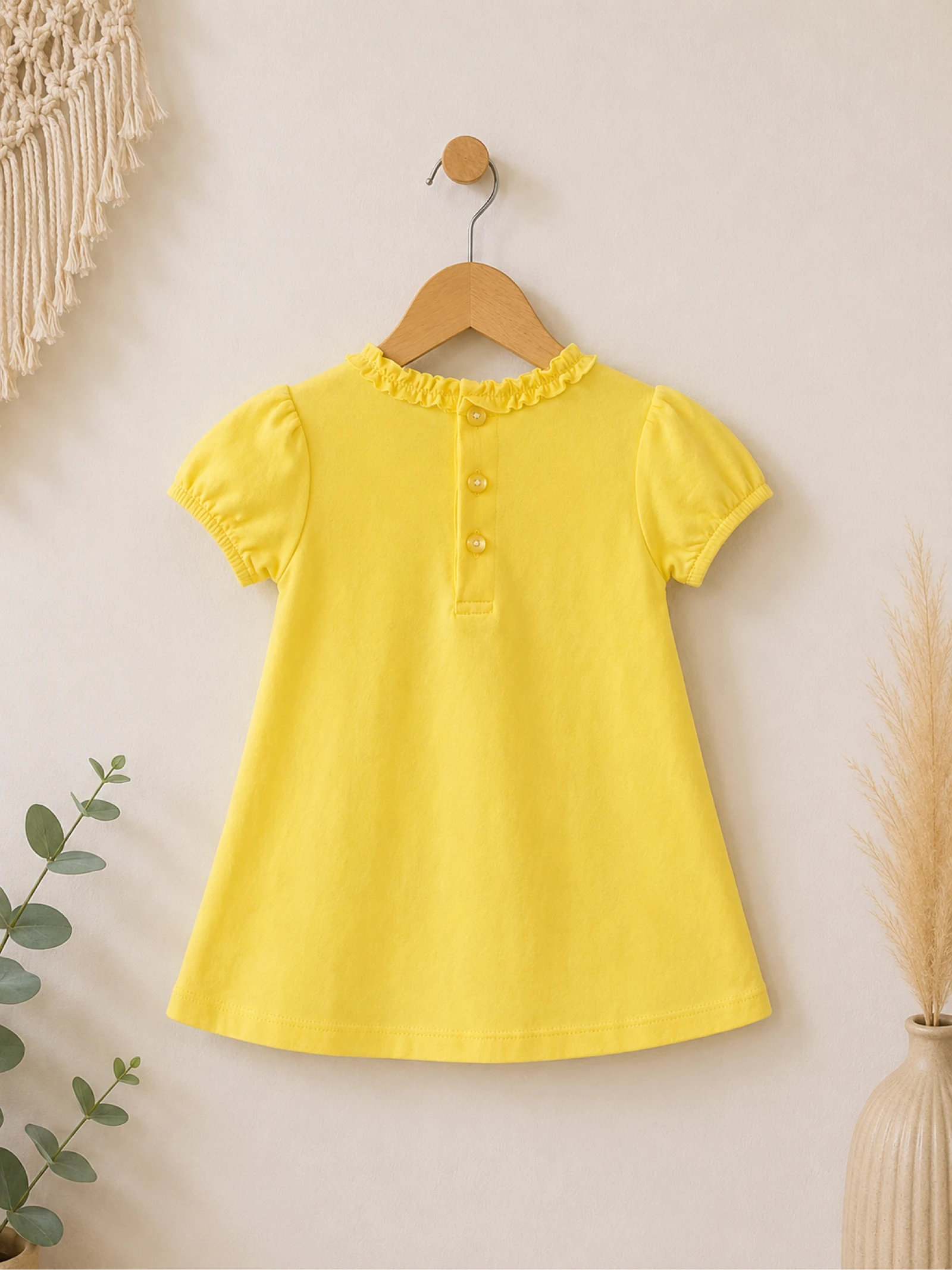 Vestido amarelo 6 meses – photo 2